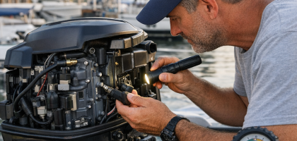 ¿Cómo verificar el estado de un motor para barco de segunda mano antes de comprarlo?